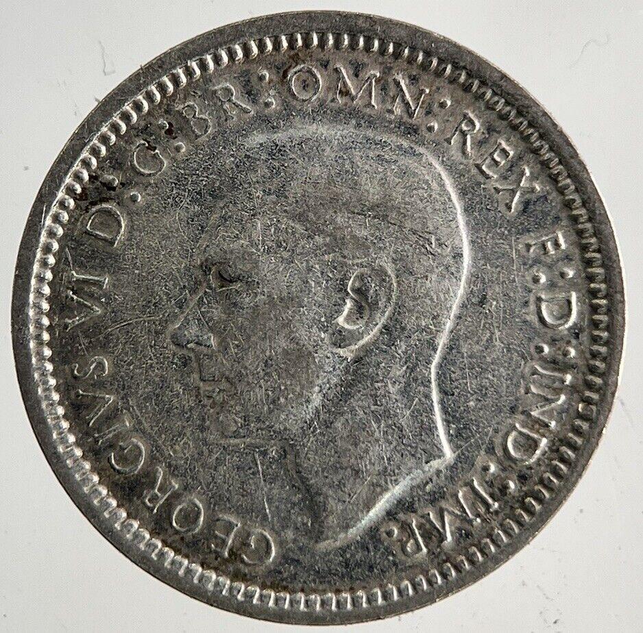 1948 Australia Threepence Silver Coin | Fine Collectable Grade