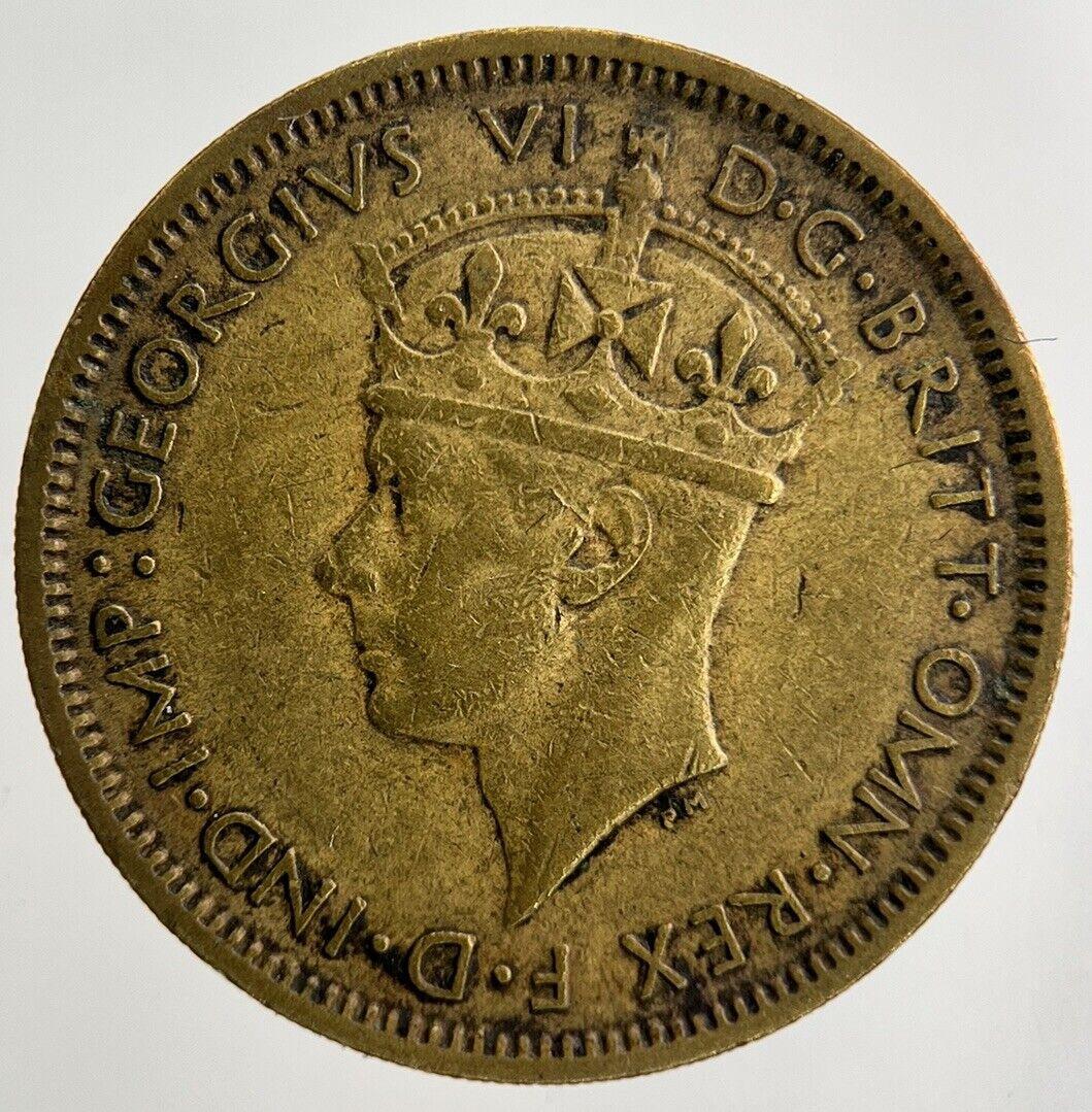 1947 West Africa Shilling Coin | Fine Collectable Grade