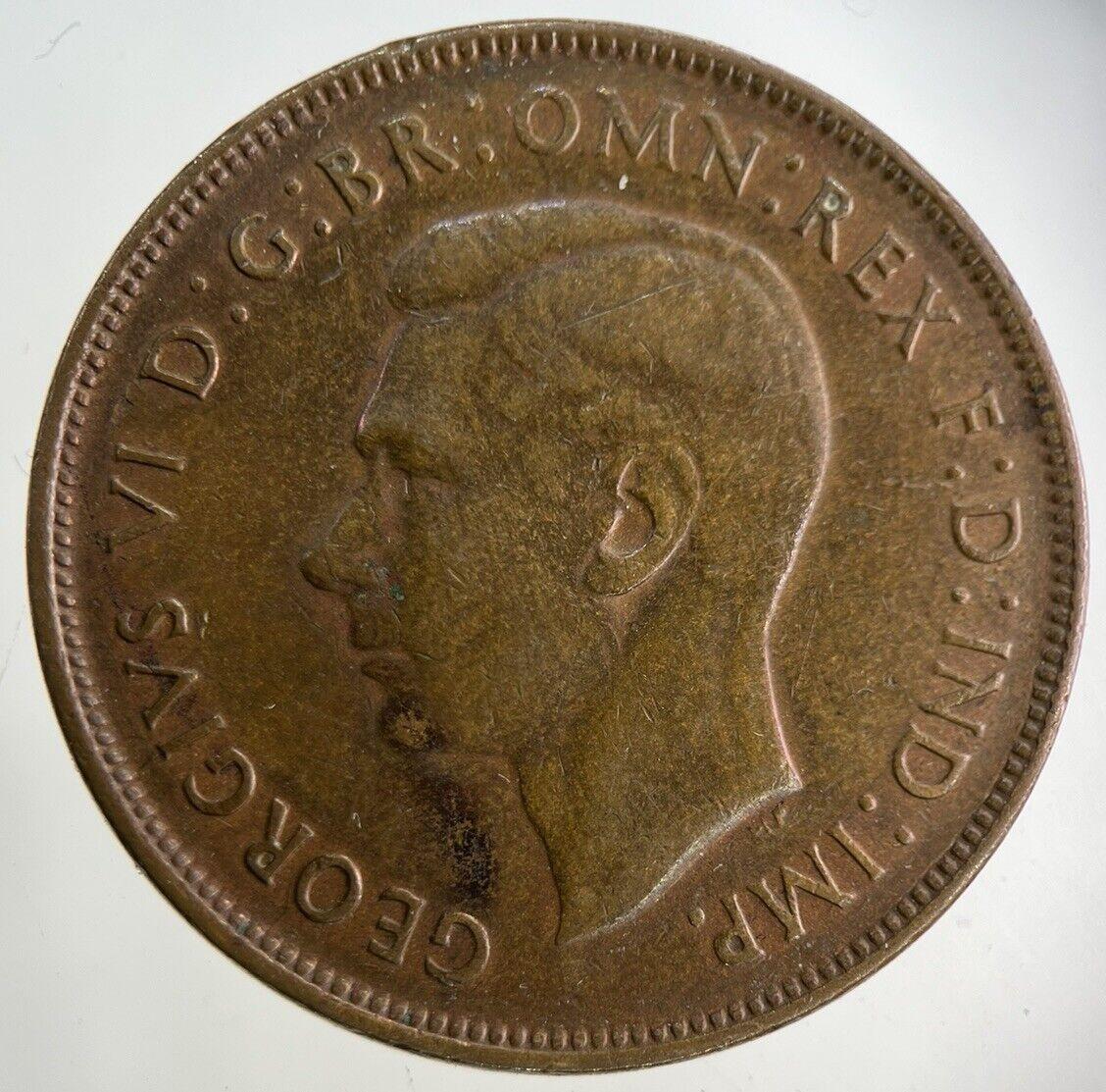 1948 Australia One Penny Coin | Fine Collectable Grade