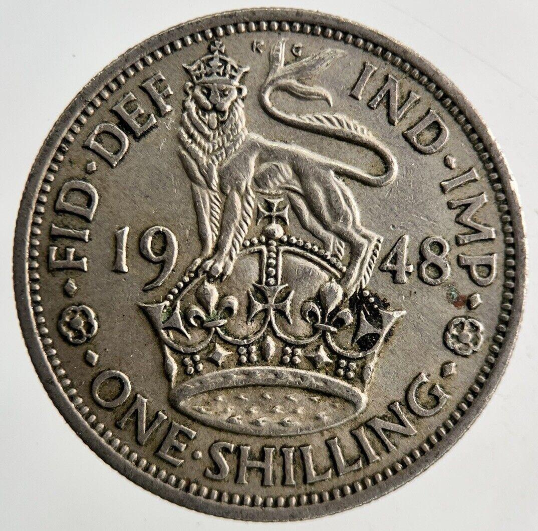 1948 George VI One Shilling Coin | Fine Collectable Grade