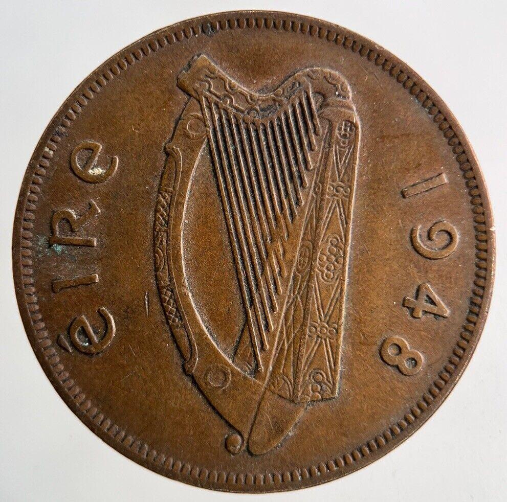 1948 Irish One Penny Coin | Very High Grade