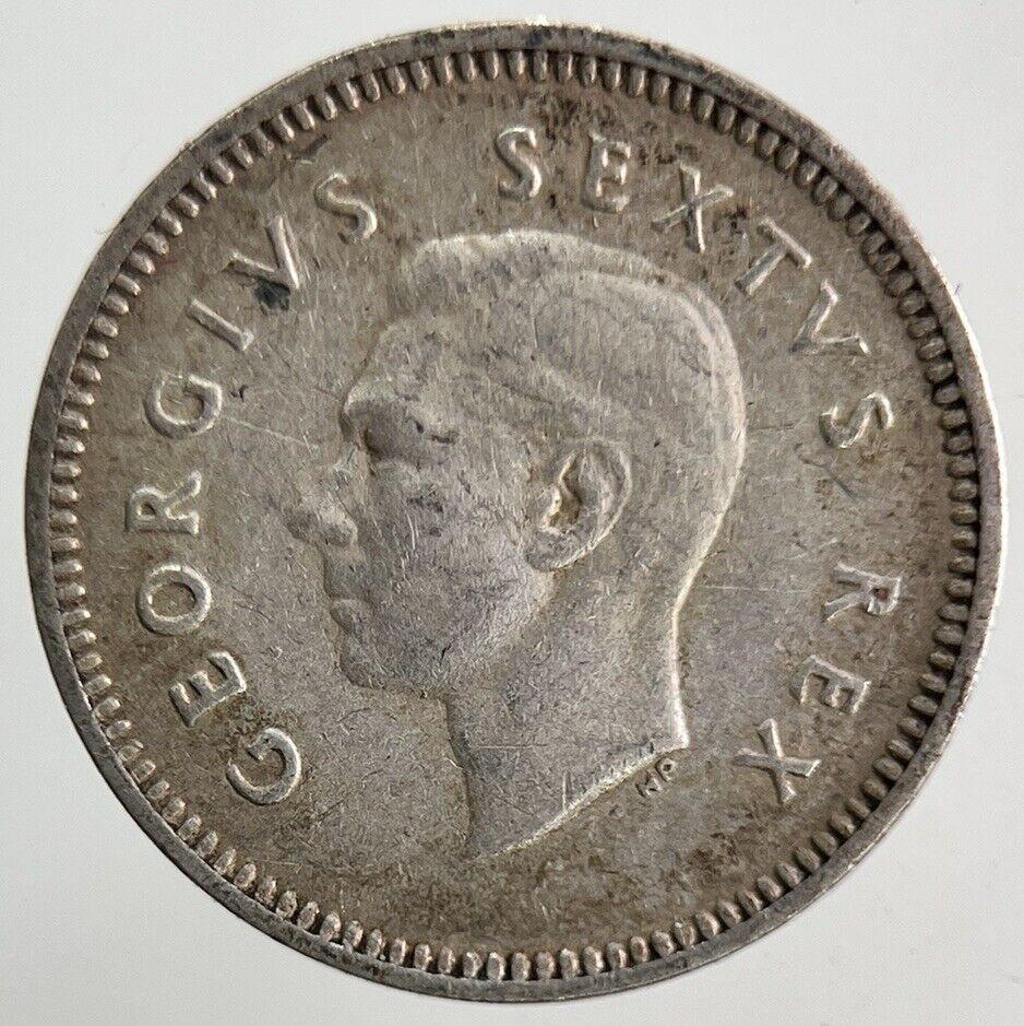 1948 South Africa Threepence Silver Coin | Fine Collectable Grade