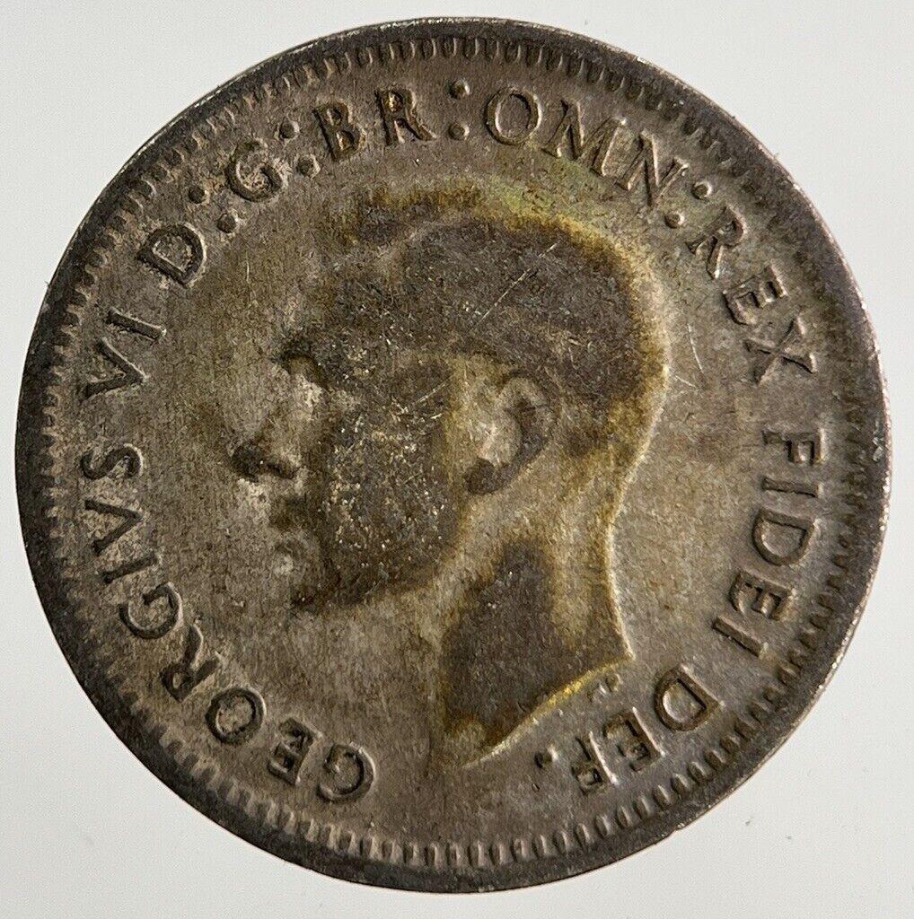 1949 Australia Threepence Silver Coin | Fine Collectable Grade