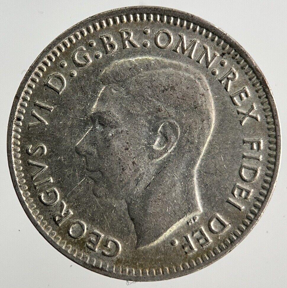 1949 Australia Threepence Silver Coin | Fine Collectable Grade