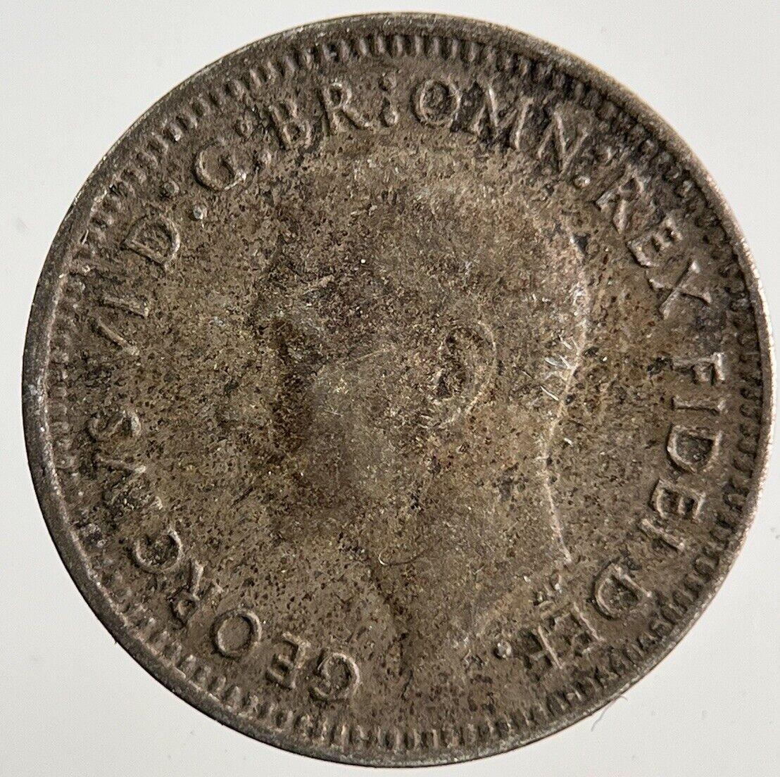 1949 Australia Threepence Silver Coin | Fine Collectable Grade