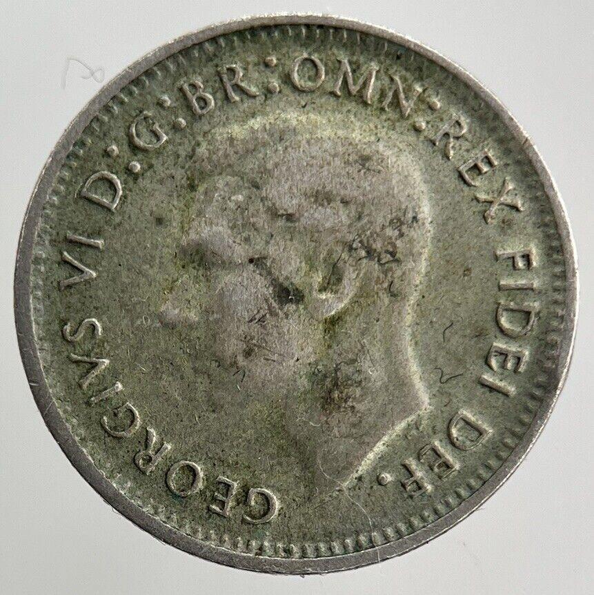 1949 Australia Threepence Silver Coin | Fine Collectable Grade