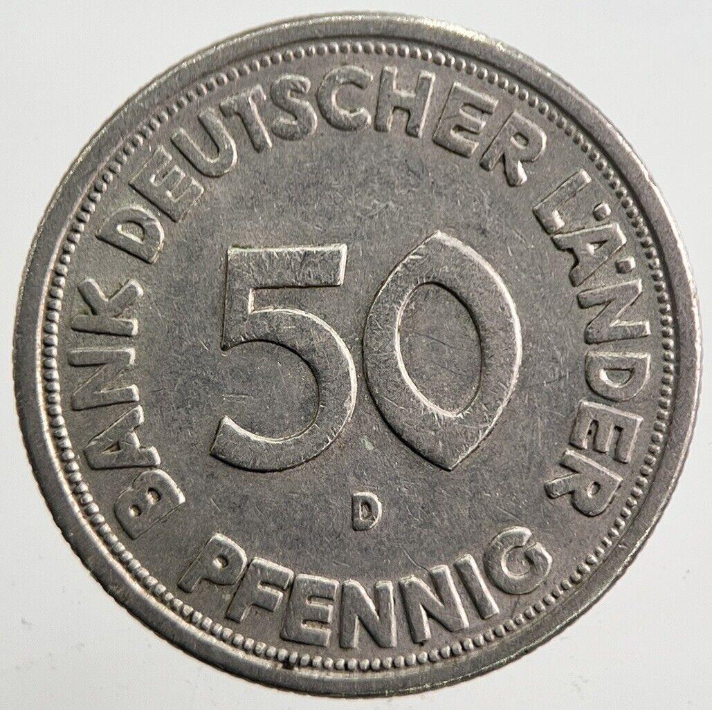 1949 Germany 50 Pfennig Coin | Very High Grade | a4958