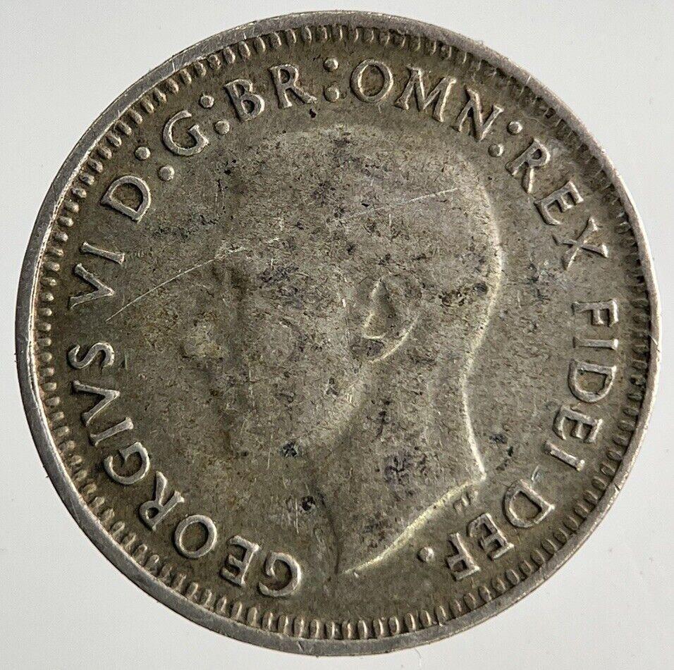 1950 Australia Threepence Silver Coin | Fine Collectable Grade