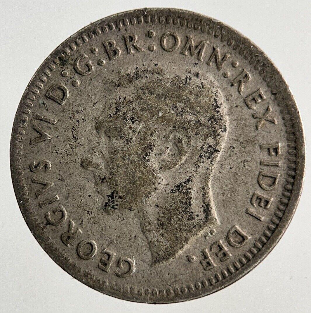 1950 Australia Threepence Silver Coin | Fine Collectable Grade