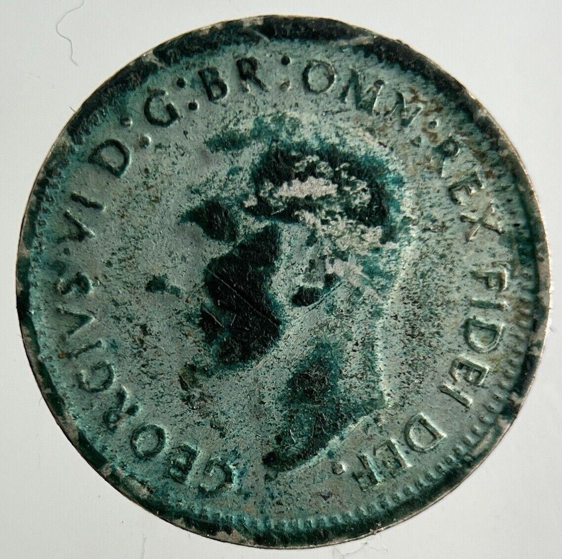 1950 Australia Threepence Silver Coin | Fine Collectable Grade