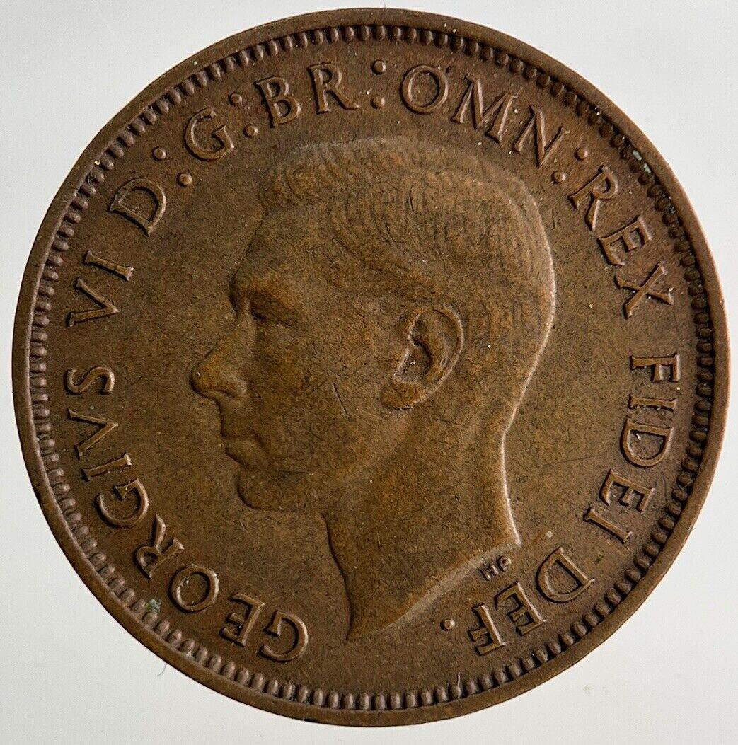 1950 George VI Wren Farthing Coin | Very High Grade