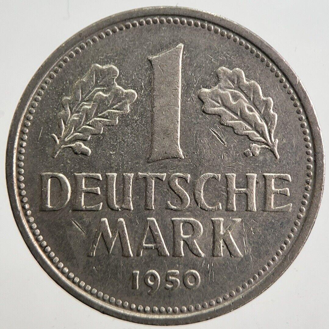 1950 Germany 1 One Mark Coin | Very High Grade | a4959
