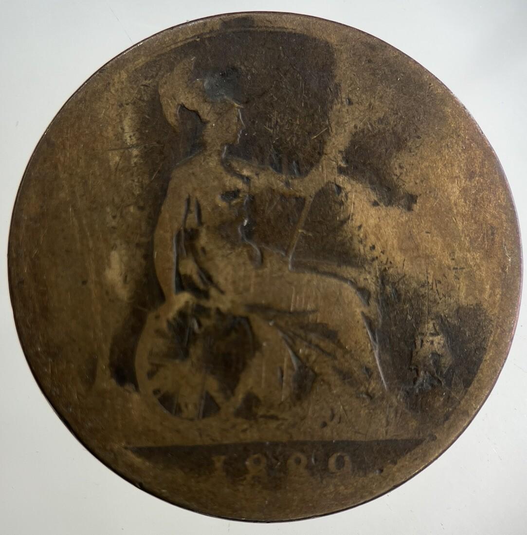 1889 Victoria One Penny Coin | Collectable Grade