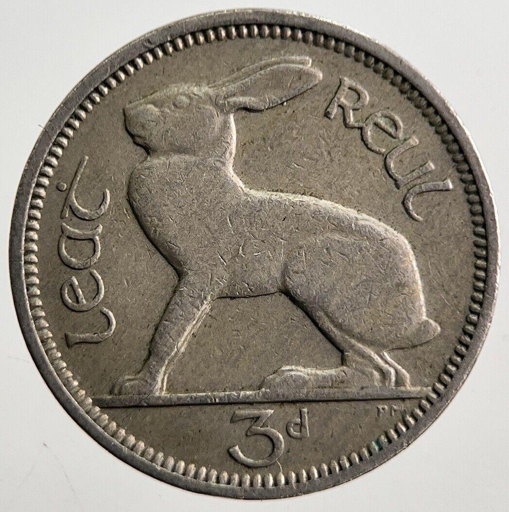 1950 Irish Rabbit Threepence Coin | Very High Grade | a7414