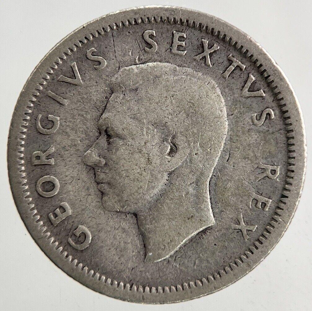 1950 South Africa Sixpence Silver Coin | Collectable Grade