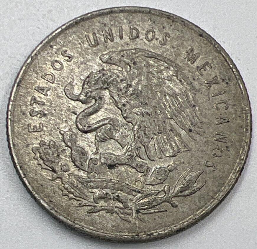 1950 Mexico 25 Centavos Silver Coin | Fine Collectable Grade | a1359