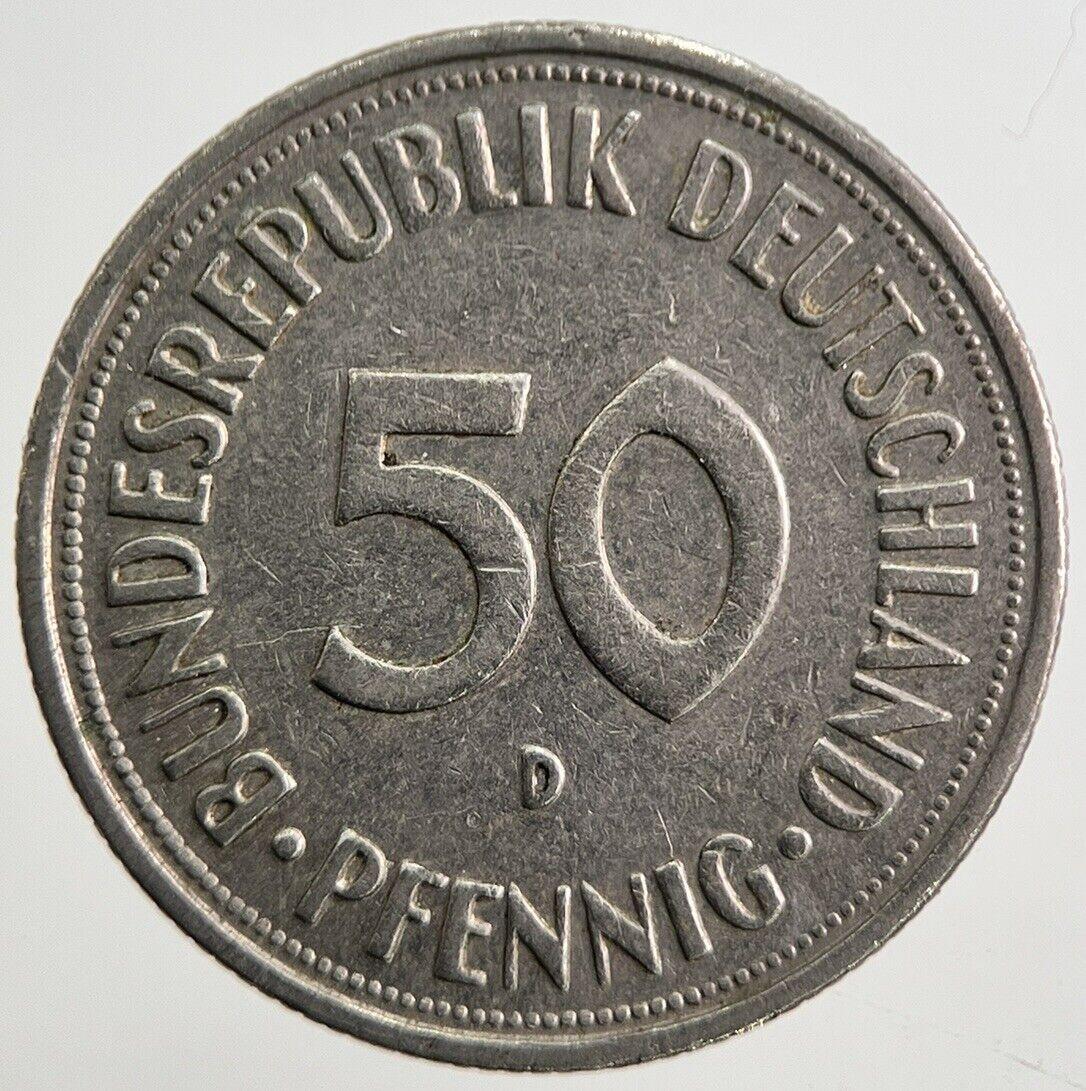 1950 Germany 50 Pfennig Coin | Very High Grade | a4956