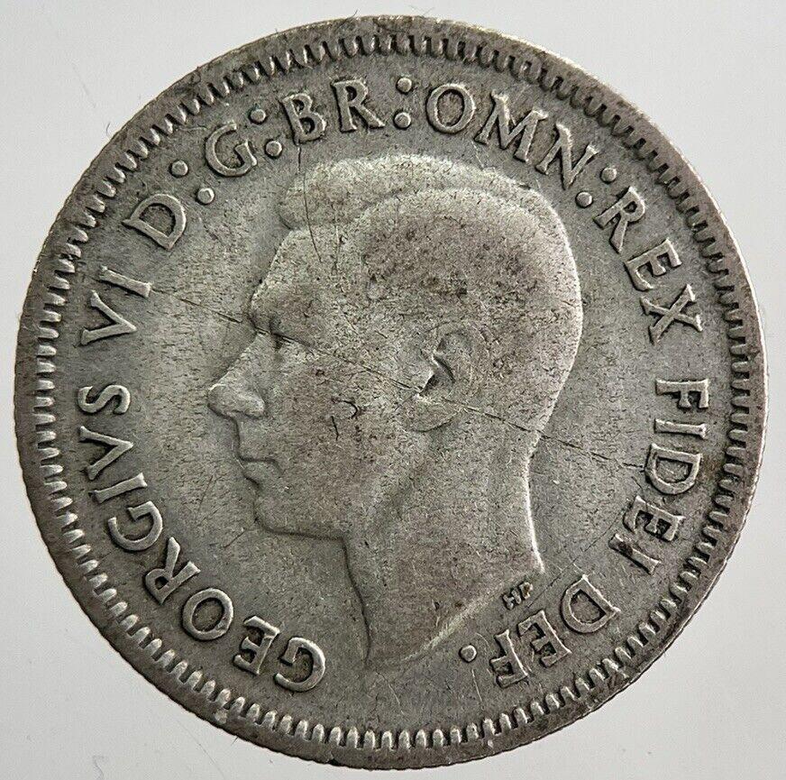 1951 Australia Sixpence Silver Coin | Collectable Grade | a8008