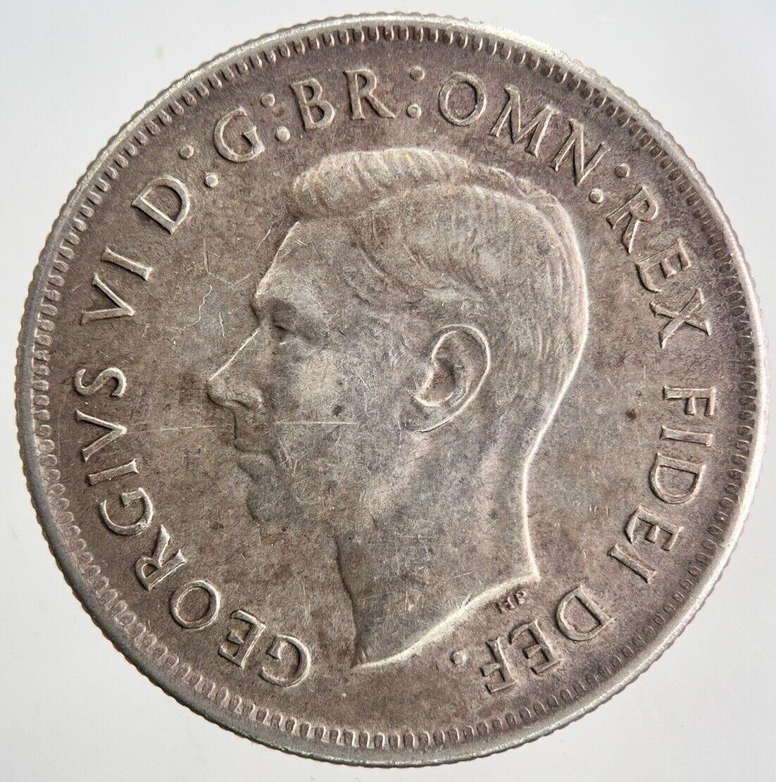 1951 Australia Florin Two Shillings Silver Coin | Very High Grade | a6858