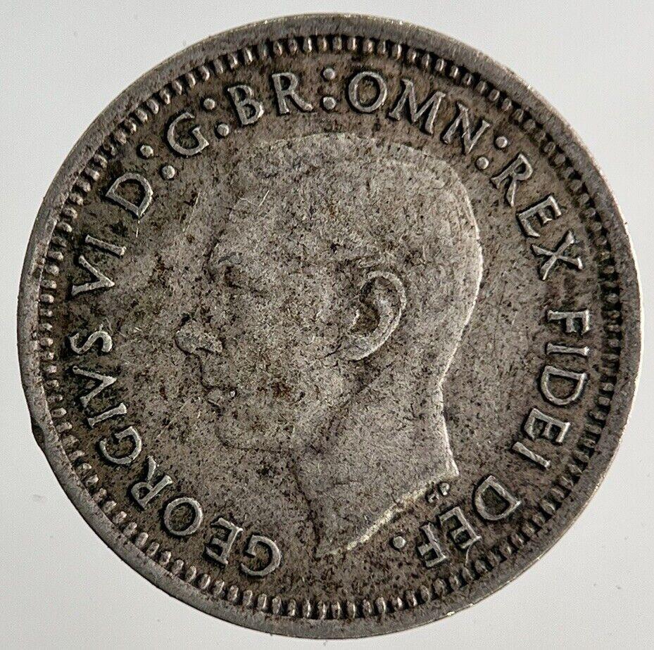 1951 Australia Threepence Silver Coin | Fine Collectable Grade