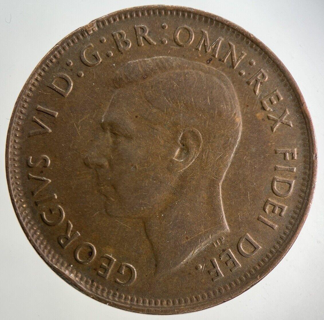 1951 Australia One Penny Coin | Fine Collectable Grade