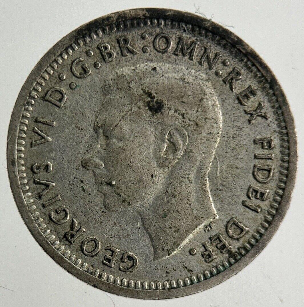 1951 Australia Threepence Silver Coin | Fine Collectable Grade