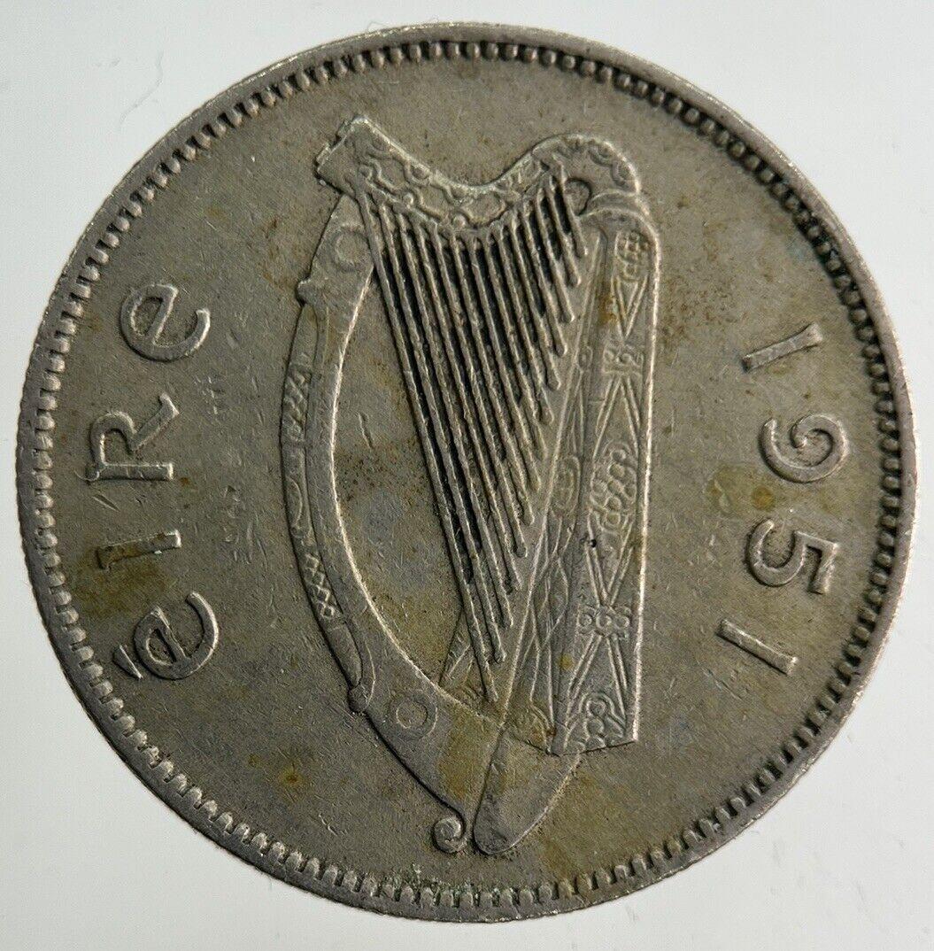 1951 Irish Shilling Coin | Fine Collectable Grade