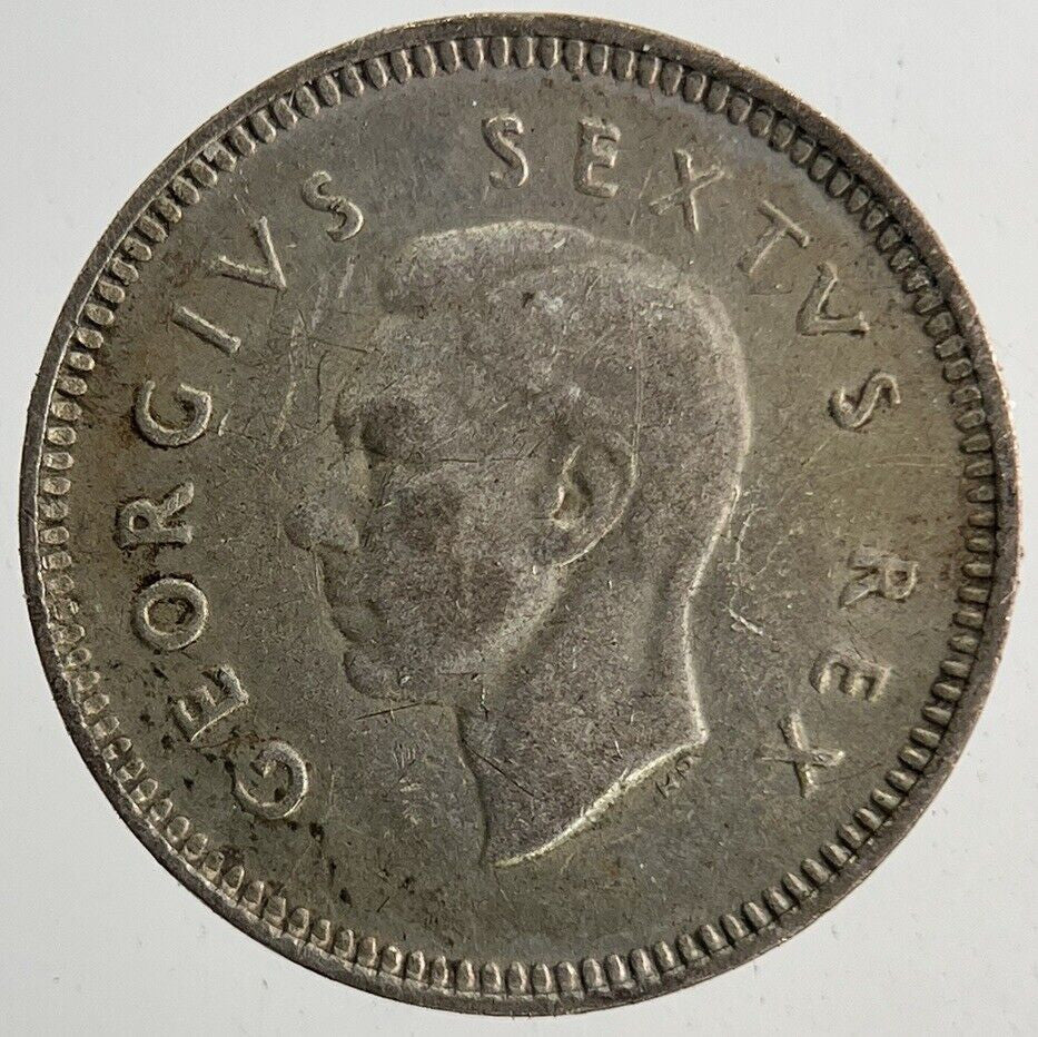 1951 South Africa Threepence Silver Coin | Fine Collectable Grade