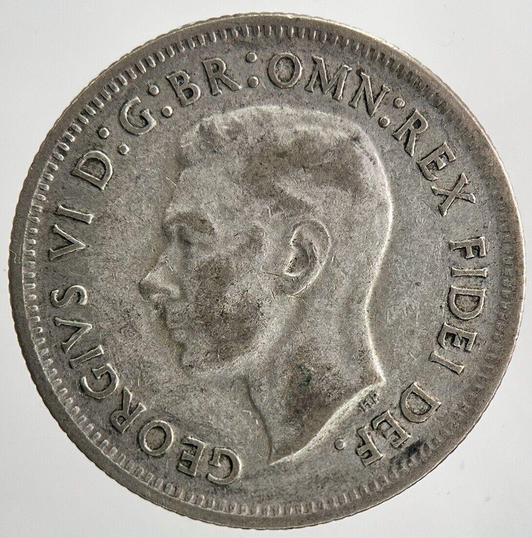 1952 Australia Shilling Silver Coin | Fine Collectable Grade | a6746