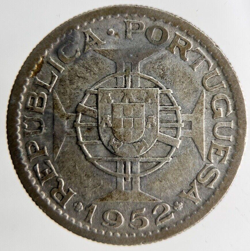 1952 Portugal Mozambique 10 Escudos Silver Coin | Collectable Grade