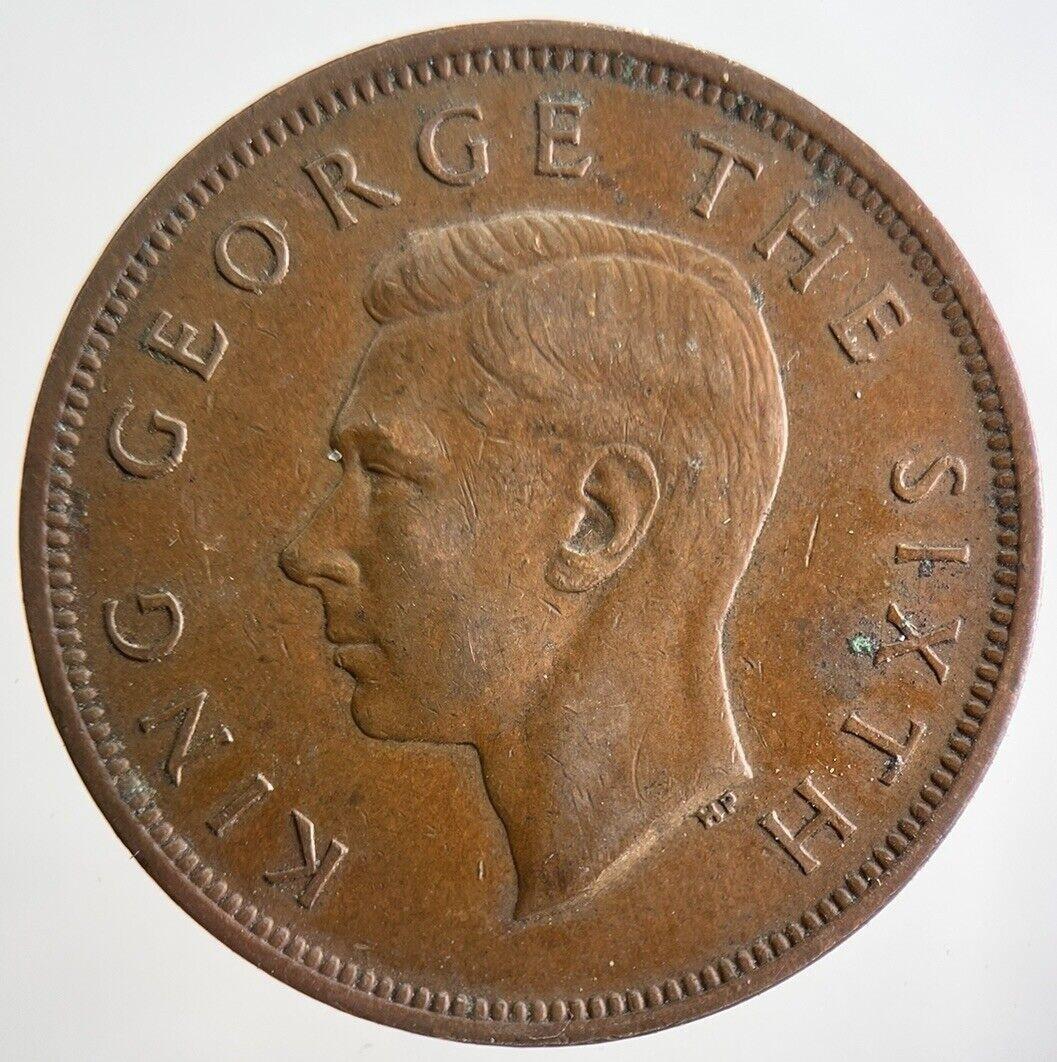 1952 New Zealand Penny Coin | Very High Grade | a2990