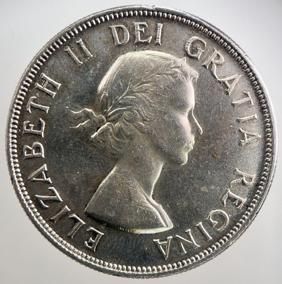 1953 Canadian 1 One Dollar Silver Coin | Very High Grade | a1002