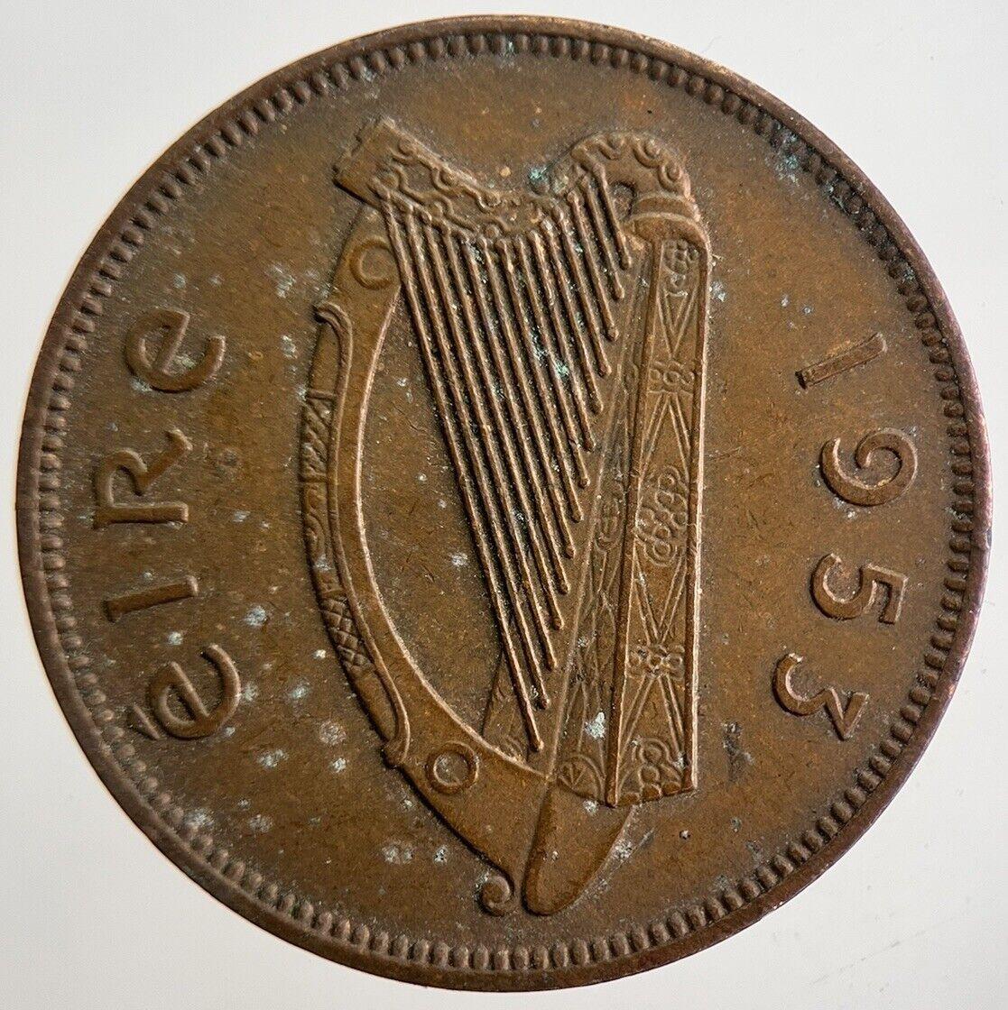 1953 Irish Half-Penny Coin | Very High Grade | a4819