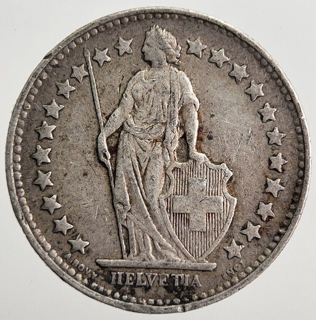 1953 Switzerland 1/2 Half Franc Silver Coin | Collectable Grade | a2478