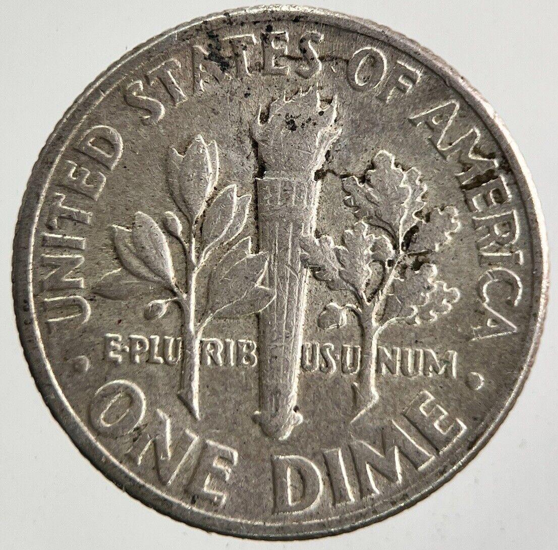 1953 US USA One Dime Silver Coin | Fine Collectable Grade