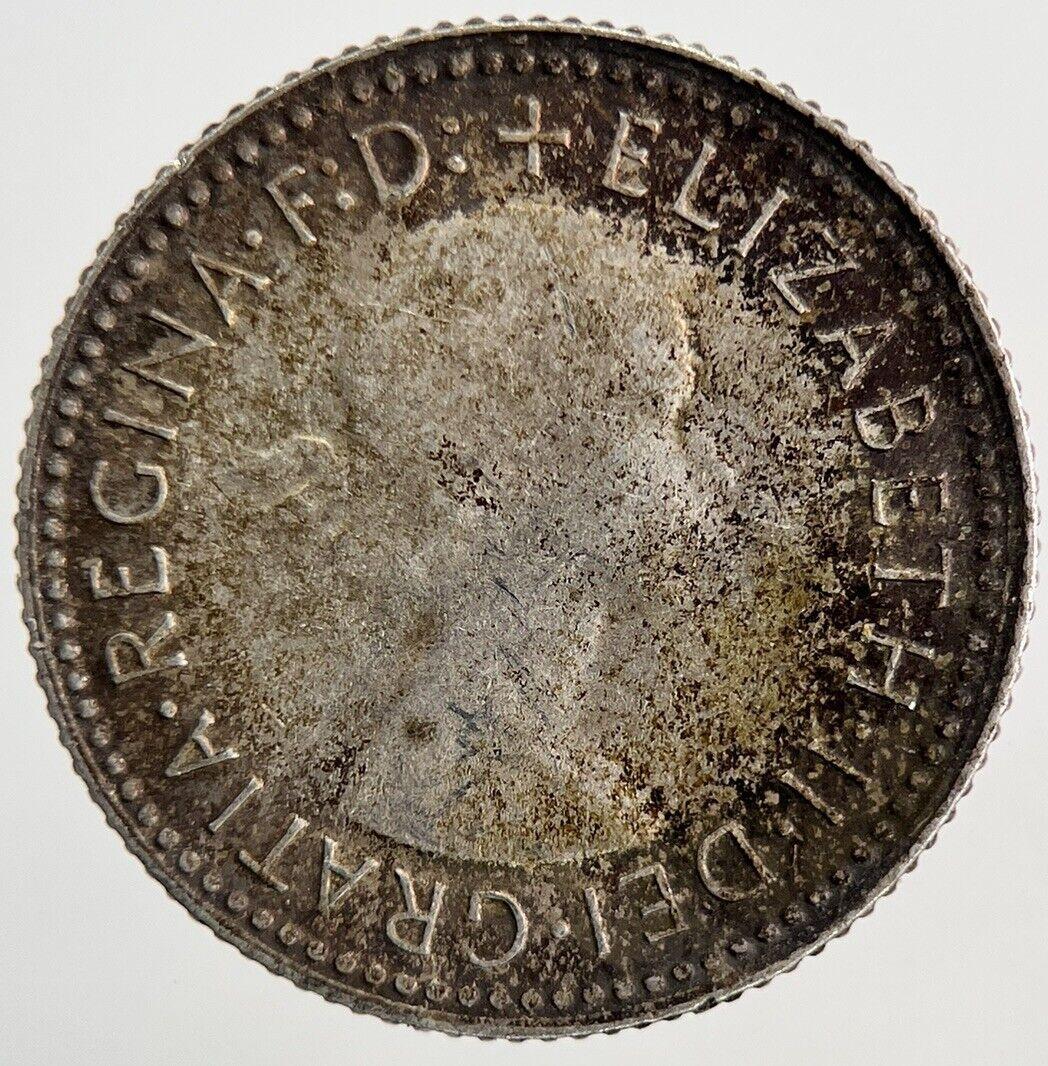 1955 Australia Sixpence Silver Coin | Fine Collectable Grade