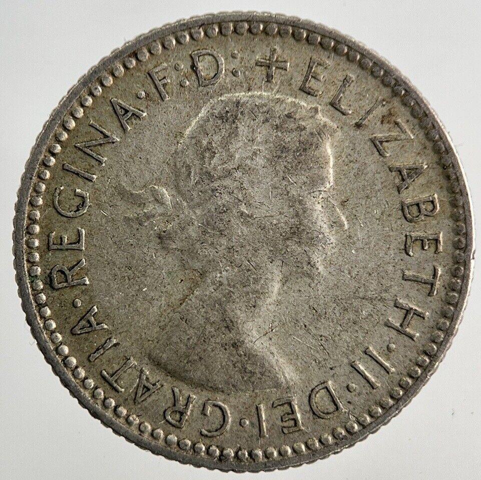 1955 Australia Sixpence Silver Coin | Fine Collectable Grade