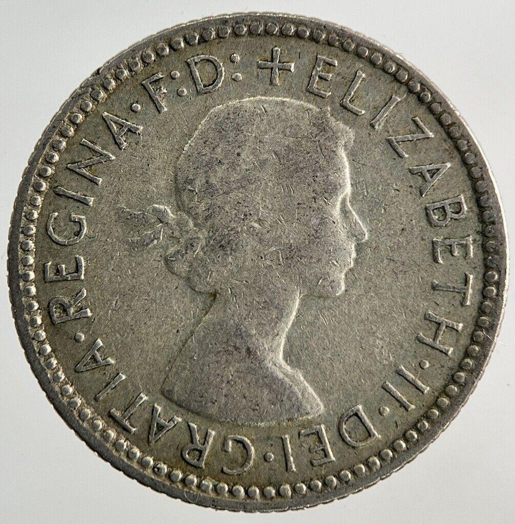 1955 Australia Sixpence Silver Coin | Fine Collectable Grade