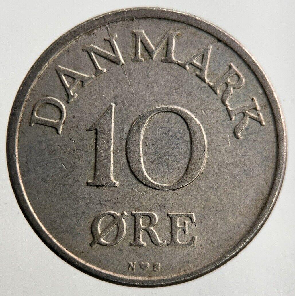 1955 Denmark 10 Ore Coin | Fine Collectable Grade
