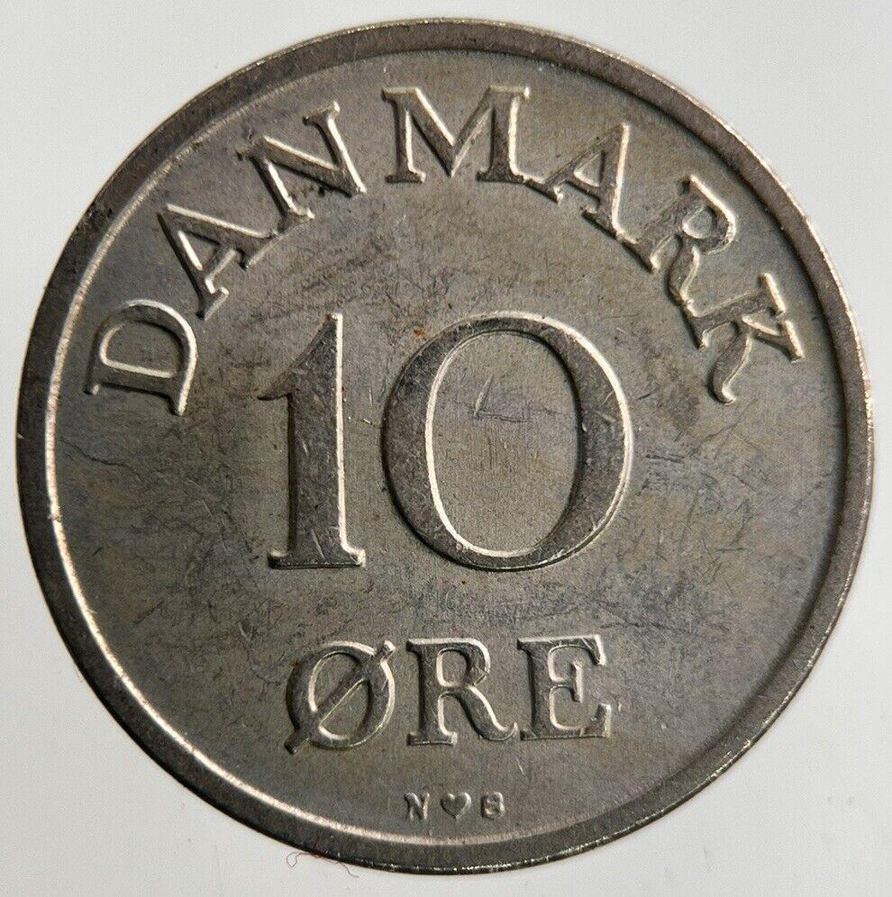 1955 Denmark 10 Ore Coin | Fine Collectable Grade