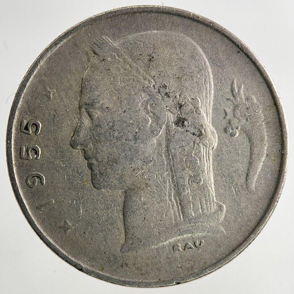 1955 Belgium 1 Franc Coin | Collectable Grade