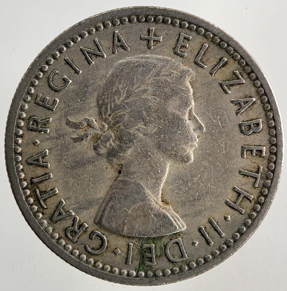 1955 Elizabeth II 2nd Sixpence Coin | Fine Collectable Grade