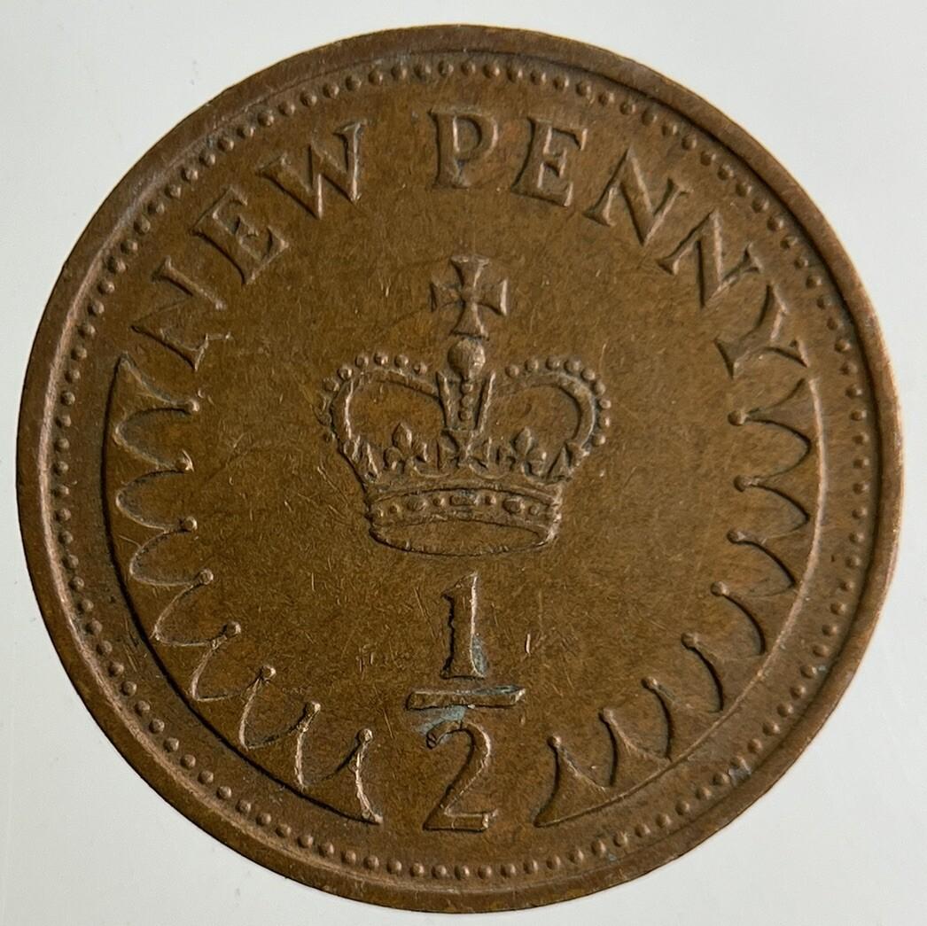 1971 Elizabeth II 2nd Half New Penny Coin | Fine Collectable Grade