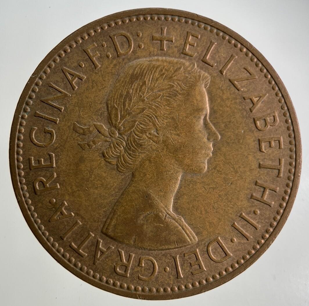 1966 Elizabeth II 2nd One Penny Coin | Fine Collectable Grade