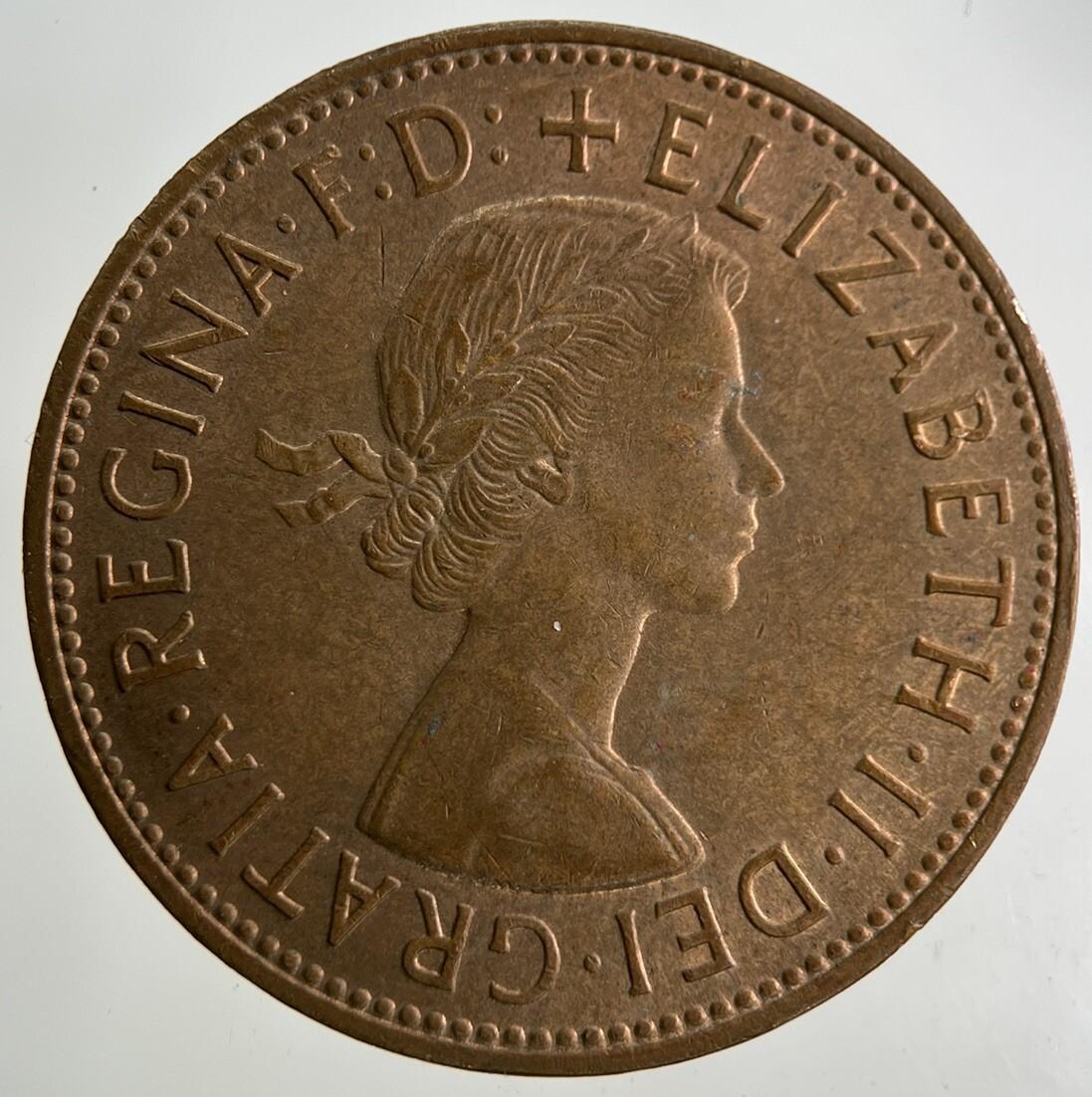 1966 Elizabeth II 2nd One Penny Coin | Fine Collectable Grade