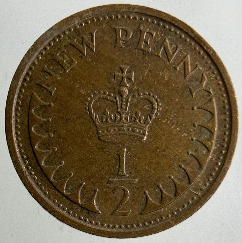 1977 Elizabeth II 2nd Half New Penny Coin | Fine Collectable Grade