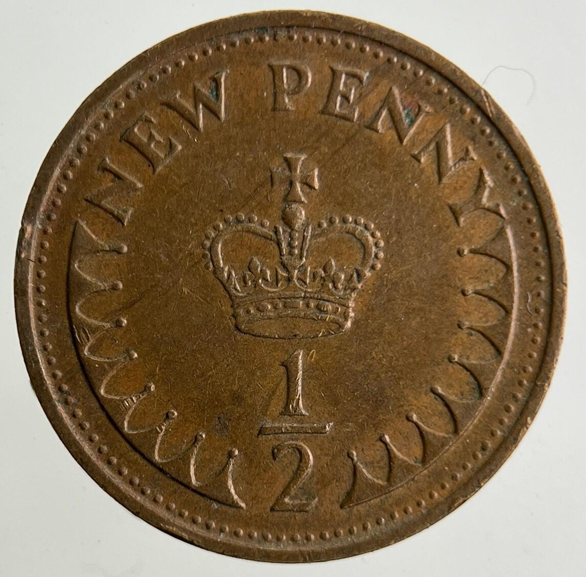 1971 Elizabeth II 2nd Half New Penny Coin | Fine Collectable Grade