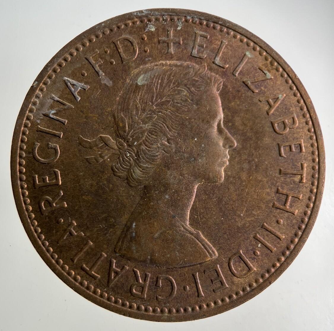 1967 Elizabeth II 2nd One Penny Coin | Fine Collectable Grade