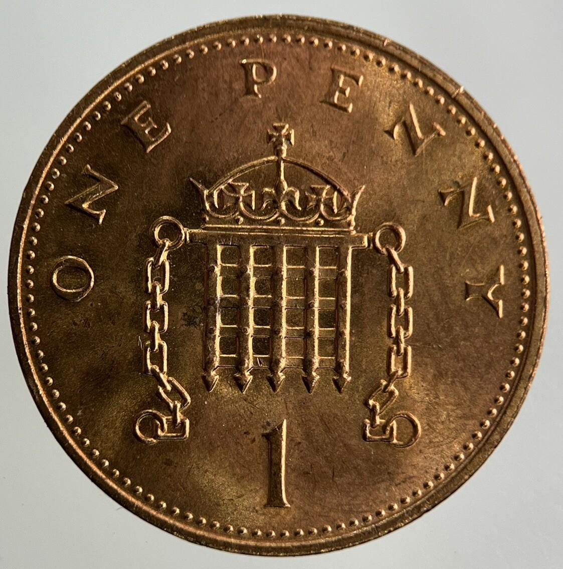 1983 Elizabeth II 2nd 1p One-Pence Coin | Fine Collectable Grade