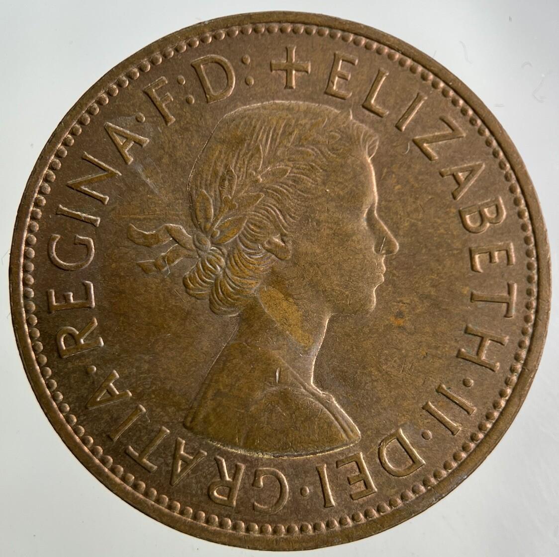 1967 Elizabeth II 2nd One Penny Coin | Fine Collectable Grade